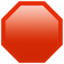 Download Stop Sign emoji, Apple style