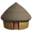 Hut emoji, Apple design