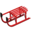 Sled emoji on iPhone