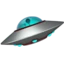 Flying Saucer emoji, Apple design