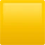 Yellow Square emoji, Apple design