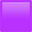 Purple Square emoji, Apple design