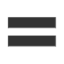 Heavy Equals Sign emoji, Apple design