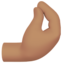 Pinched Fingers, Medium skin tone