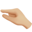 Pinching Hand, Medium-light skin tone