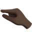 Pinching Hand, Dark skin tone