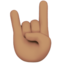 Sign of the Horns, Medium skin tone