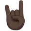 Sign of the Horns, Dark skin tone