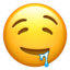 Download Drooling Face emoji, Apple style