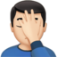 Man Facepalming, Light skin tone