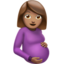 Pregnant Woman, Medium skin tone
