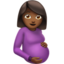 Pregnant Woman, Medium-dark skin tone