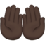 Palms Up Together, Dark skin tone