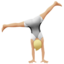 Person Cartwheeling, Medium-light skin tone
