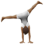 Person Cartwheeling, Medium-dark skin tone