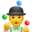 Download Man Juggling emoji, Apple style