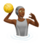 Person Playing Water Polo, Medium-dark skin tone