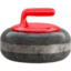 Curling Stone emoji on iPhone