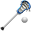 Lacrosse emoji, Apple design