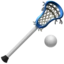 Lacrosse emoji on iPhone