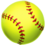 Softball emoji, Apple design