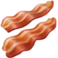 Bacon emoji on iPhone