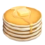 Pancakes emoji on iPhone