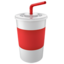Download Cup with Straw emoji, Apple style