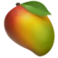 Mango emoji on iPhone