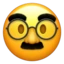 Disguised Face emoji on iPhone