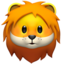 Lion emoji, Apple design