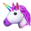 Unicorn emoji, Apple design