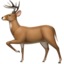 Download Deer emoji, Apple style