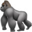 Gorilla emoji PNG