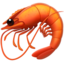 Shrimp emoji, Apple design