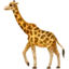 Giraffe emoji on iPhone