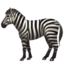 Zebra emoji PNG