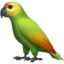 Parrot emoji, Apple design