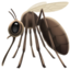 Mosquito emoji, Apple design