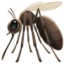 Mosquito emoji on iPhone