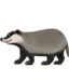 Badger emoji, Apple design