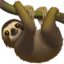 Sloth emoji, Apple design