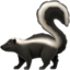 Skunk emoji, Apple design