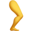 Download Leg emoji, Apple style