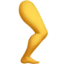 Leg emoji, Apple design