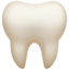 Download Tooth emoji, Apple style