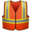 Safety Vest emoji, Apple design