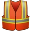 Safety Vest emoji on iPhone