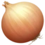 Onion emoji on iPhone