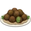 Falafel emoji on iPhone